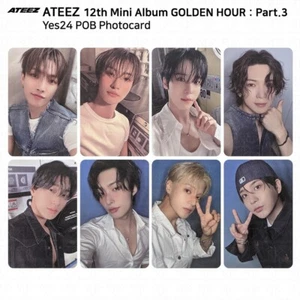 ATEEZ The 12th Mini Golden Hour Part.3 Yes24 POB Photocard KPOP K-POP SEONGHWA - Bild 1 von 17