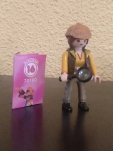 PLAYMOBIL SERIE 16 CHICAS - MUJER INVESTIGADORA , ESPIA - Picture 1 of 1