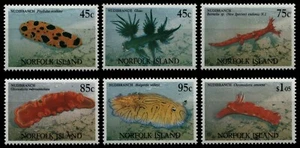 Isla Norfolk 1993 - Mi-N.o 544-549 ** - Estampillada sin montar o nunca montada - Vida marina / Vida marina - Imagen 1 de 1