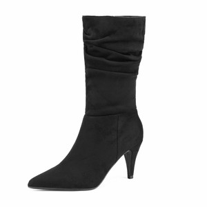 Las mejores ofertas en Botas de tacón ante negro para mujeres | eBay