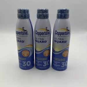 Lot of 3 Coppertone Sunscream Spray Ultra Guard (SPF 30 ) 6 oz - Picture 1 of 2