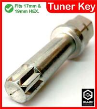 Tuner Key Alloy Wheel Bolt Nut Removal. 10 Point Star Drive Tool. Peugeot 206