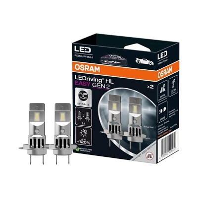 OSRAM LEDriving Lampadine LED H7/H18 - LEDriving HL EASY GEN 2 6.500 K-2.000 lm