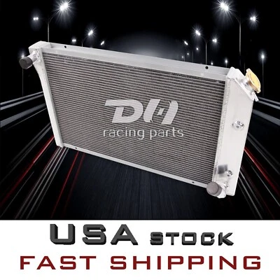 RADIADOR ALUMINIO 3 FILAS PARA 1977-1982 78 79 80 81 CHEVY CORVETTE C3 5,0 L 5,7 L V8 Foto 1 de 4