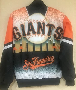 San Francisco GIANTS REAL HYPE JACKET - Light Weight Polyester Jacket by G-III - Picture 1 of 12
