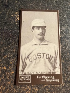 Billy Nash Boston Beaneaters 1895 Mayo Cut Plug N300 1986 Reprint