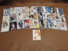 Olivia 3 Ladies, Leather and Lace 90 Card Set And Promo Comic Images Pinup Girl
