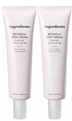 Ongredients Retinola Spot Cream 30ml (1.01oz)  2x Tubes - Image 1 of 4