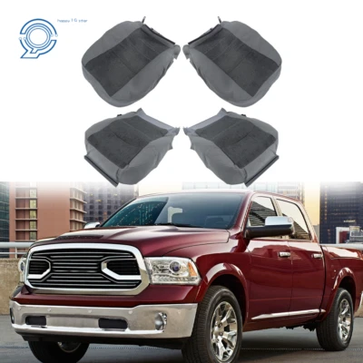 Capa de assento traseira e inferior para motorista dianteiro e passageiro para 2013-2018 Dodge Ram 1500 - Imagem 1 de 4