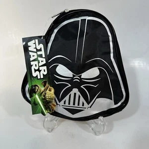 Star Wars Lunch Bag Darth Vader Thermos Soft Insulated Helmet Shaped Storage NWT - Picture 1 of 17