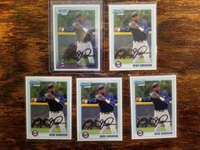 2010 Bowman Chrome Draft Prospects #BDPP33 Niko Goodrum Minnesota Twins LOT
