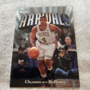 1997 Topps Finest Arrivals Silver Chauncey Billups #286 Boston Celtics no peel