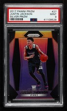 2017-18 Panini Prizm Silver Prizm Justin Jackson #27 PSA 9 MINT Rookie RC