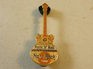 HARD ROCK CAFE CHICAGO ROCK N ROLL GUITAR PIIN - Picture 1 of 2
