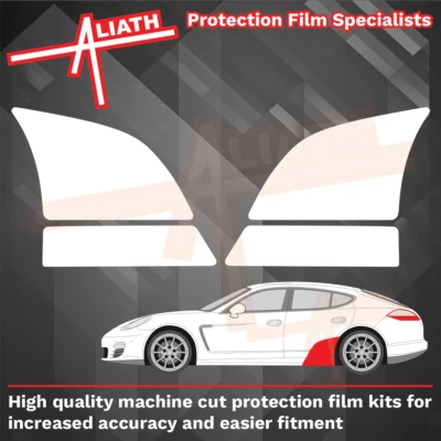ALIATH Fit Porsche Panamera 970 Pellicola di protezione vernice protezione vernice per porte e davanzali arco arco