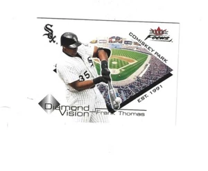 2001 Fleer Focus Diamond Vision #14 Frank Thomas CHICAGO WHITE SOX - Picture 1 of 1
