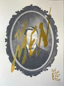 The Men Fun Fun Fun Fest Austin 2013Print SignNumber Decoder Ring Design Concern - Picture 1 of 2