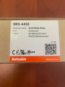 AUTONICS, THREE PHASES SOLID STATE RELAY, SR3-4450 - Bild 1 von 2