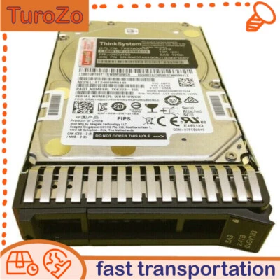 01GV183 Lenovo 2.4TB 10K SAS 12Gb/s 2.5" 512e SED HDD 7XB7A00070 Hard Drive - Image 1 of 4