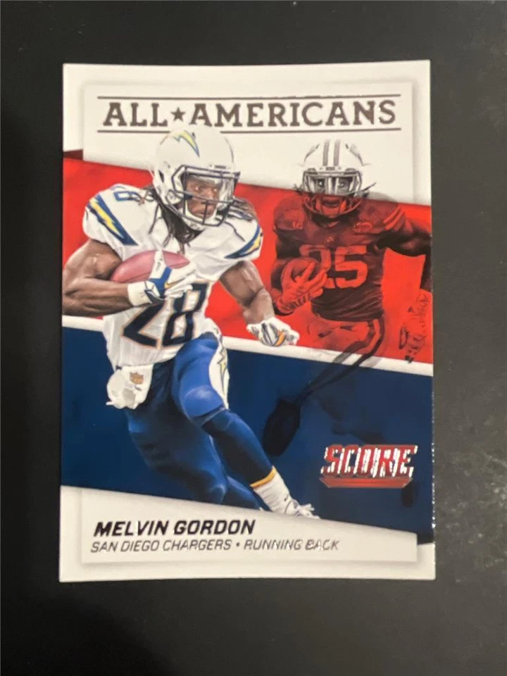 2016 Panini Score All-Americans Insert #2 Melvin Gordon Chargers - Image 1 of 1