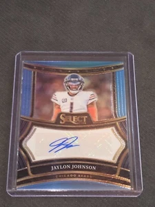 2024 Panini Select Jaylon Johnson Signature Blue Prizm Auto /49 # SP-JJN - Picture 1 of 2