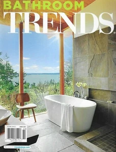 Badezimmertrends Magazin zeitgenössisches Bootshaus skulpturale Badewanne Master Suite - Bild 1 von 7