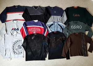 12 Sweatshirts Pullover - Gr. M - Konvolut Paket - Adidas / Fila / Puma / G-Star - Bild 1 von 9