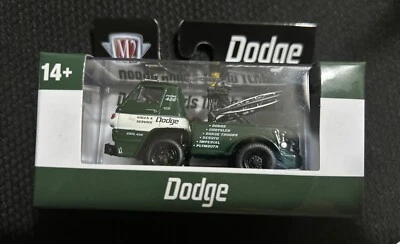 M2 Machines '66 道奇 L600 拖车 (2024 Auto-Thentics Rel. 89) 😱👀🔥 — 第 1/4 张图片