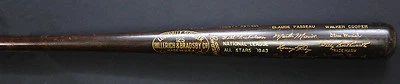1943 National League All-Stars (All-Star Game) Black Bat - RARO - ¡Alto grado! Foto 1 de 4