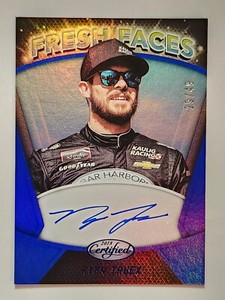 2018 Certified Racing Fresh Faces Signatures #FFS-RT Ryan Truex Blue Auto #29/49
