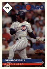 1991 Cubs Marathon #11 George Bell