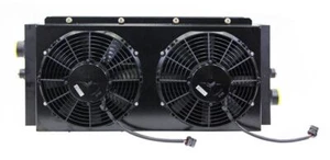 Mobiler Hydraulikölkühler 0-80 GPM, 30PS Dual 12V Lüfter mit oder ohne Bypass - Bild 1 von 9