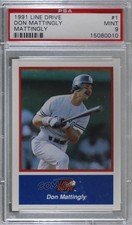1991 Line Drive Don Mattingly Box Set Don Mattingly #1 PSA 9 MINT