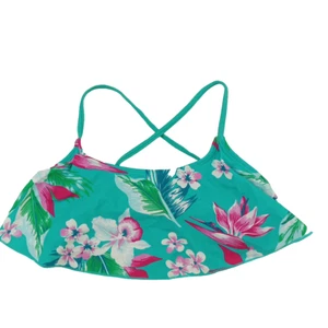 KAMI Resort Floral Girls Top Swim Size 12 Multicolor - Picture 1 of 9