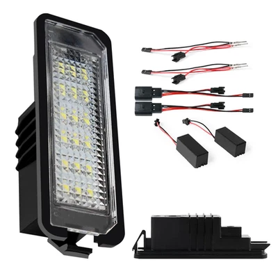 2X Luces LED de matrícula para Volkswagen Phaeton Rabbit/nuevos accesorios Beetle Foto 1 de 4