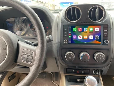 For 2009-2016 Jeep Compass 7" Android 15 Car Stereo Radio GPS Carplay WIFI BT Foto 1 de 4