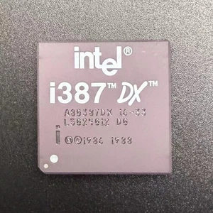 Intel A80387DX16-33 Processor 16-33MHz 387 FPU PGA68 Math Coprocessor x87 - Picture 1 of 3