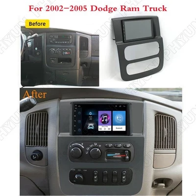 7" Android 10.1 Stereo Radio GPS 1+16GB Player FM For Dodge Ram Truck 2002-2005 - Image 1 of 4