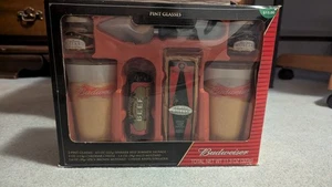 Budweiser Pint Glas und Messer Set 2008 OVP - Bild 1 von 8