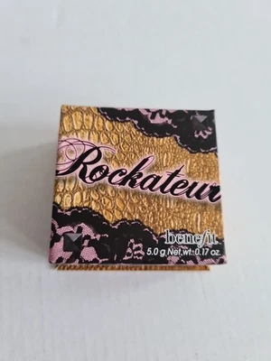 Benefit Rockateur 5g Full Size Blusher  With Brush New Genuine FREE FAST P&P  - Image 1 of 4