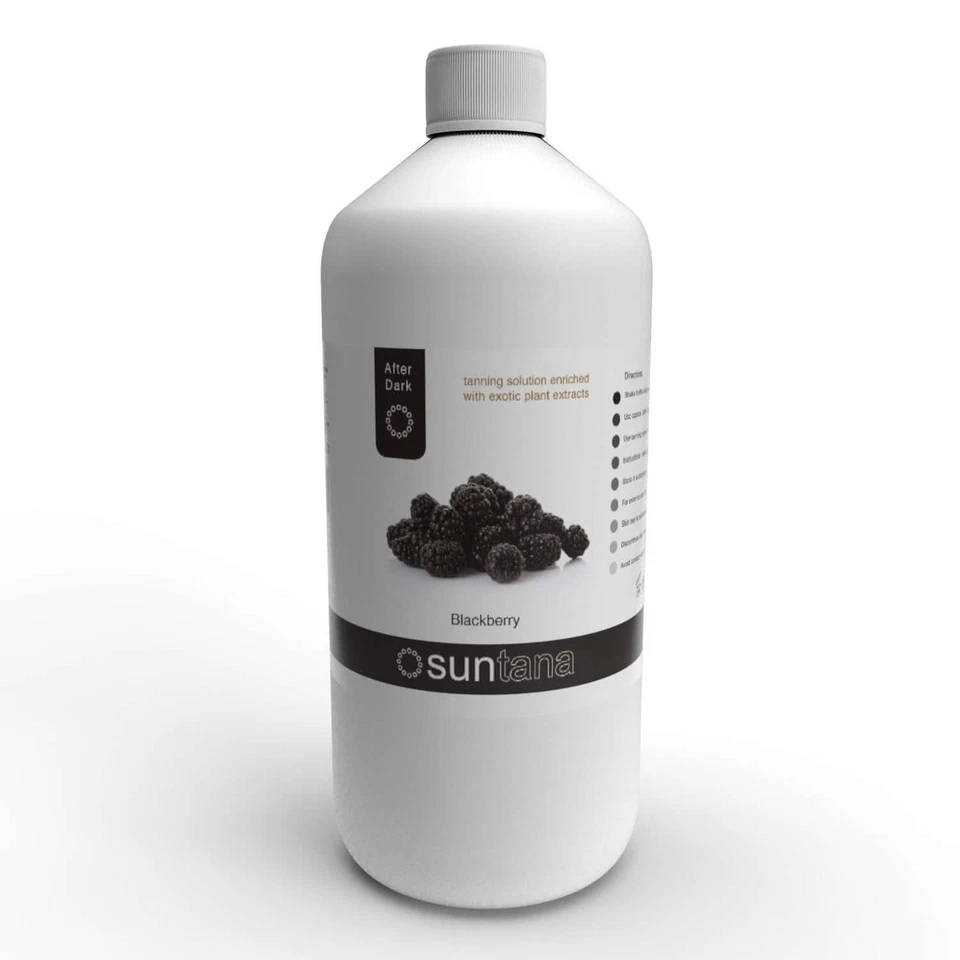 Suntana Blackberry Ultra Dark 棕褐色乳液,1000 毫升 — 第 1/1 张图片