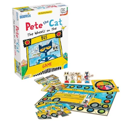 | Pete The Cat Wheels on The Bus Game, Fans of Pete The Cat Books, Ages 3+ - Image 1 of 4