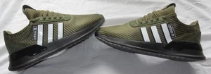 100% GENUINE ADIDAS U_PATH X U PATH TRAINERS UK 7 GREEN BLACK RARE NEW RRP £80 - Picture 1 of 5