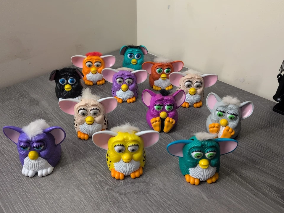Juguetes Happy Meal McDonald's Furby 1998 vintage.  Lote de 12. Foto 1 de 4