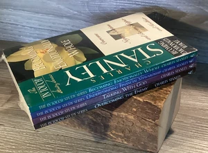 Charles Stanley In Touch Study Series Book Lot of 4 - Christian Bible Study New - Bild 1 von 9