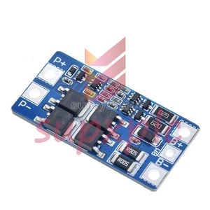 2S 10A 7.4V 8.4V Lithium Li-ion Battery BMS PCB Protection Board w/Balance - Picture 1 of 4