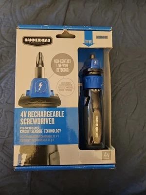 Destornillador recargable Hammerhead circuito de litio 4V nuevo Foto 1 de 3