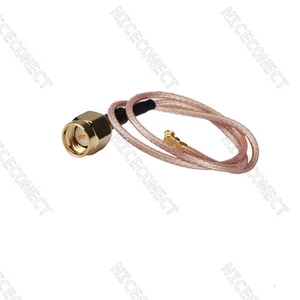 50 Piezas U.FL/IPX a SMA Macho RG178 Antena Adaptador Cable Coleta 10cm UFL WIFI - Imagen 1 de 3