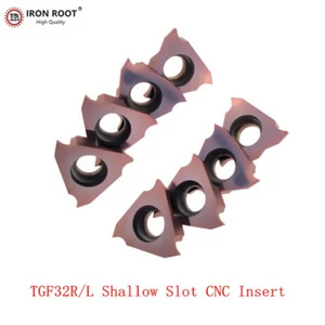 10P TGF32R 235 TG1115 CNC Lathe Turning Tools Grooving Carbide Inserts for KTGFR - Picture 1 of 6