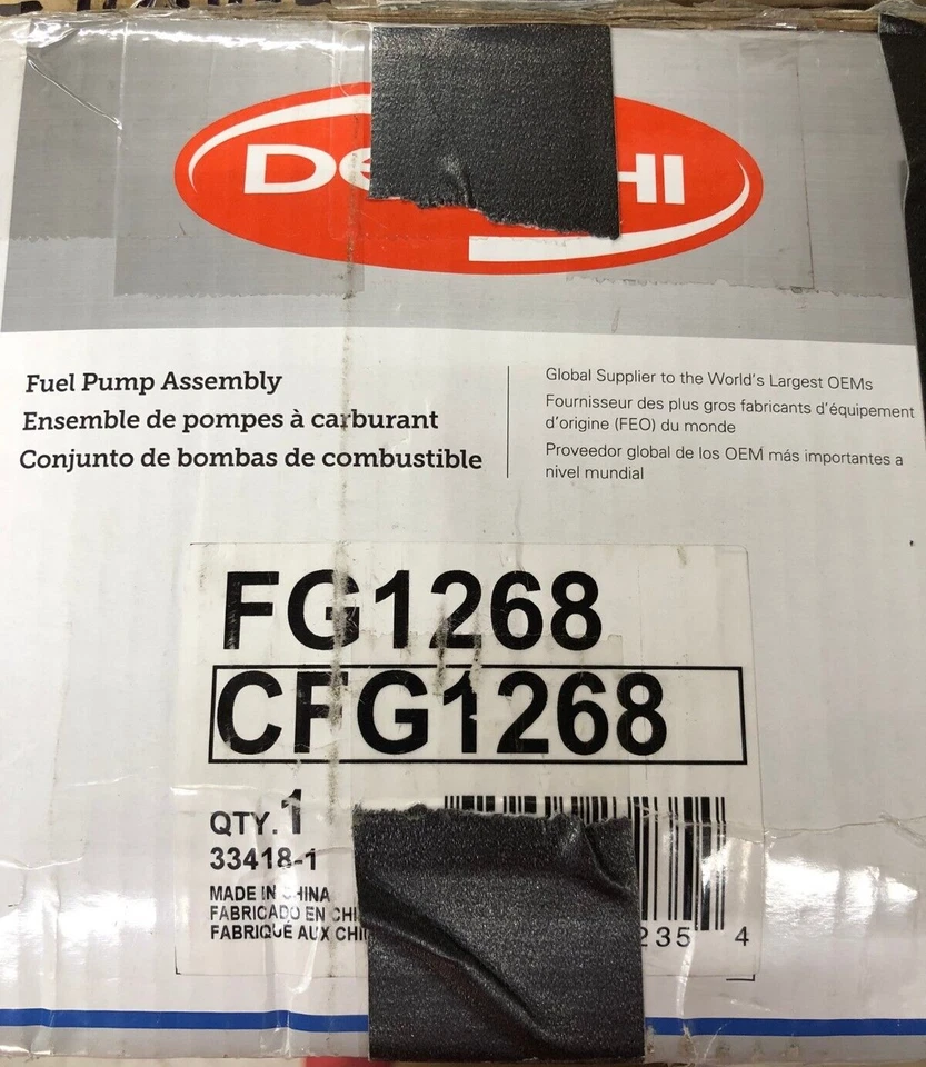 MONTAJE MÓDULO BOMBA COMBUSTIBLE DELPHI FG1268 NUEVO Foto 1 de 1